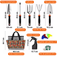 Kit Premium Herramientas Jardín en Acero X10 Piezas más Bolso - Miniatura 5