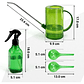 Regadera Plastica Plantas Premium Salida en Acero más Spray x1 litro Mas Botella de Apretar - Miniatura 9