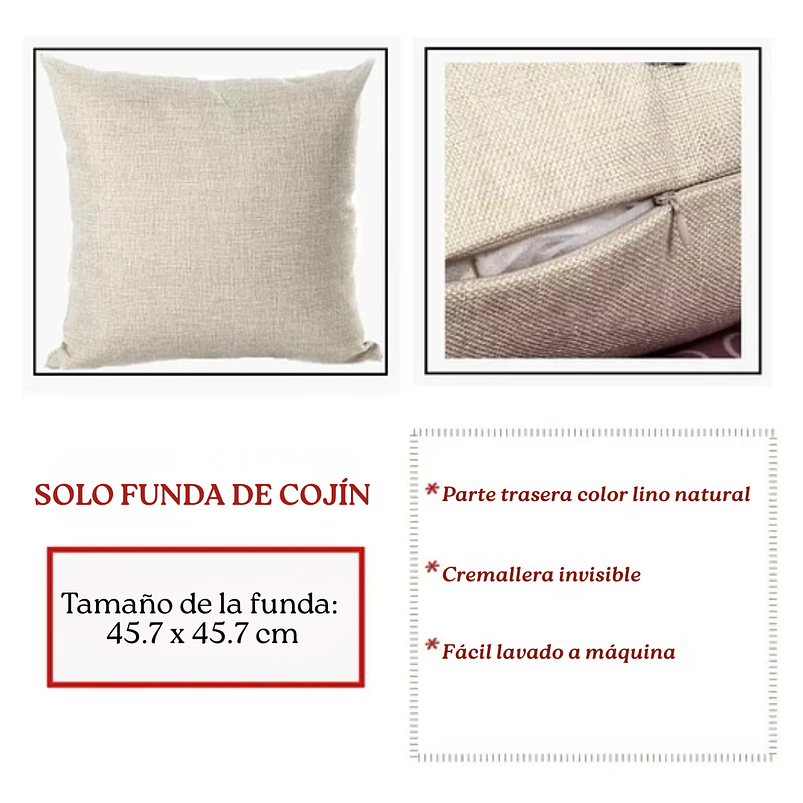 Juego x4 Funda Cojines Diseño Suculentas 45cm x 45cms Premium 2