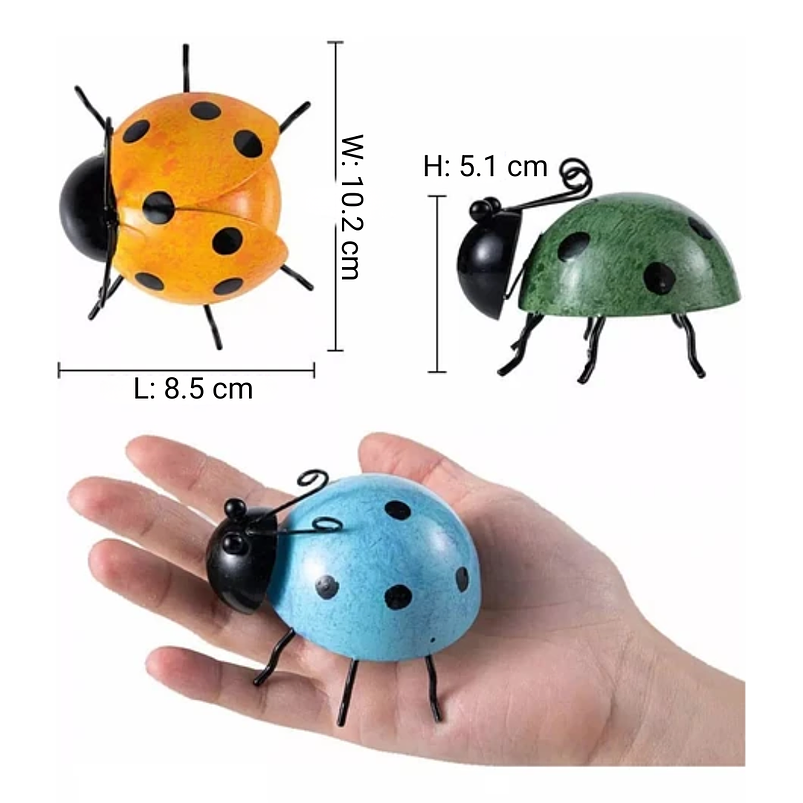 Set Figuras x4 Unidades Decorativas Jardín - Pared 3