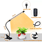 Luz Led Crecimiento Plantas Espectro Completo Clip Oficina  - Miniatura 2