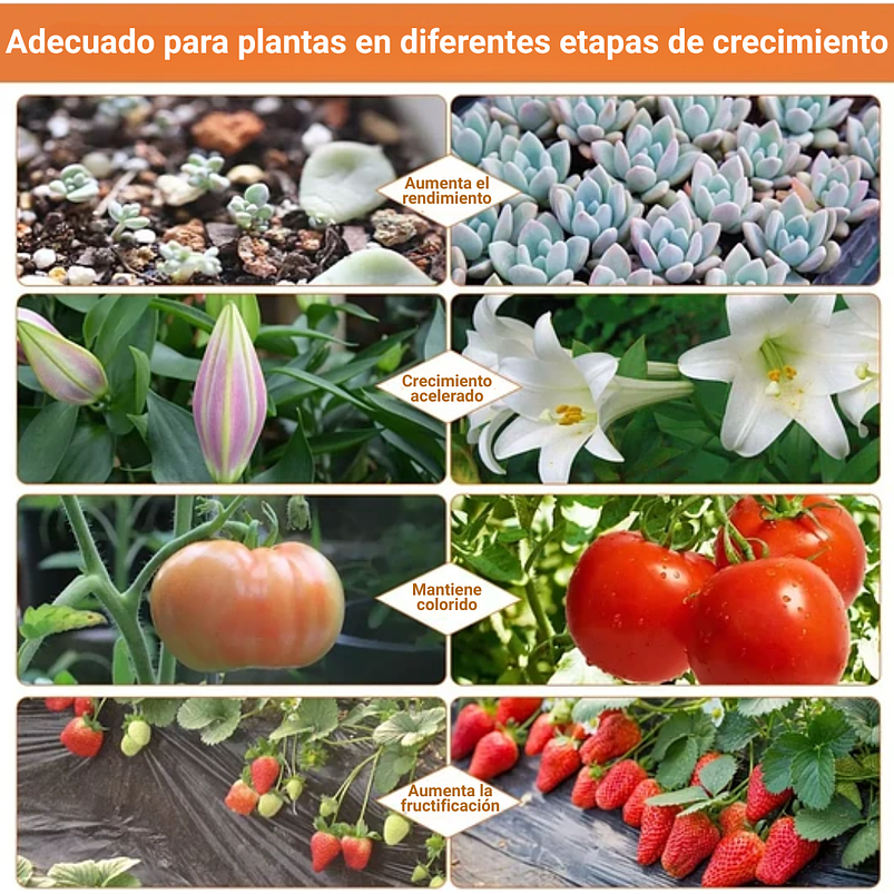 Luz Led Crecimiento Plantas Espectro Completo Clip Oficina  4