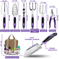 Kit Full Herramientas Jardín Siembra x62 piezas Aluminio más Bolso - Miniatura 5
