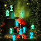 Figura Aliens Luminoso Decorativo Terrario Jardin Hadas x10 piezas - Miniatura 3