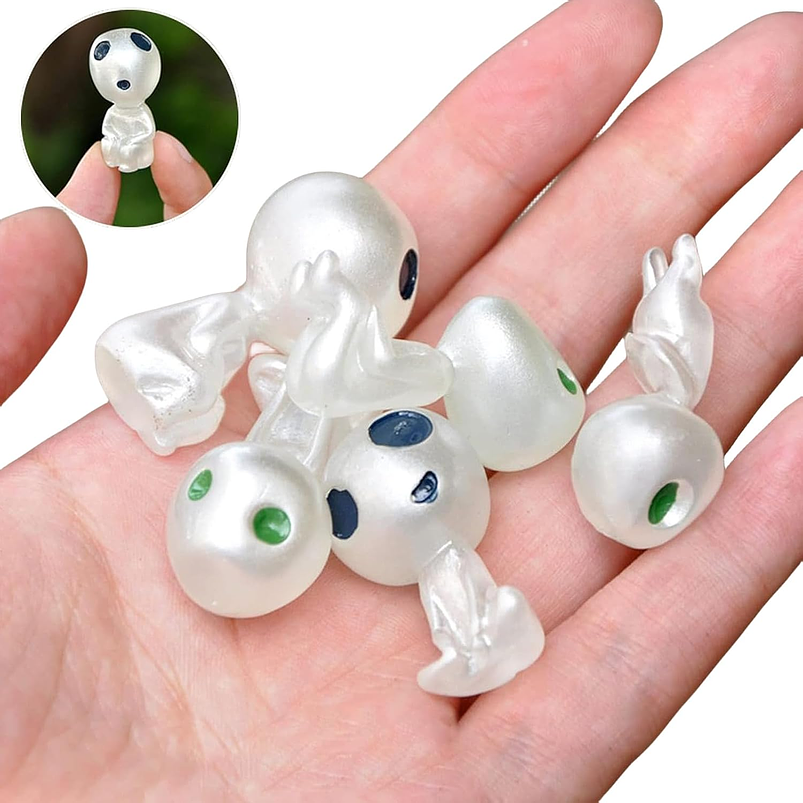 Figura Aliens Luminoso Decorativo Terrario Jardin Hadas x10 piezas 5