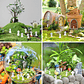 Figura Aliens Luminoso Decorativo Terrario Jardin Hadas x10 piezas - Miniatura 8