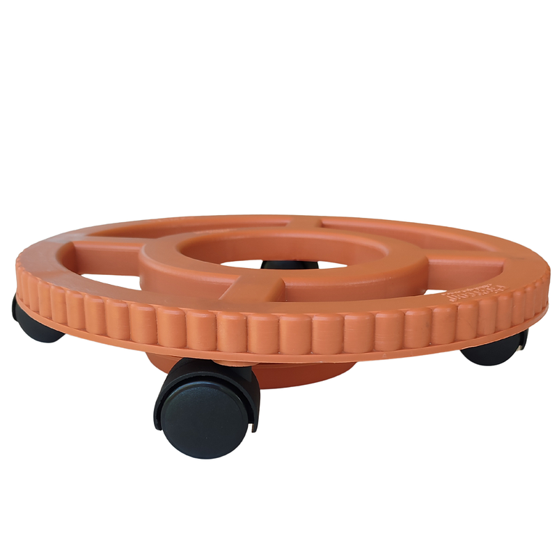Base De Macetas Grande Con Rodachin ×34cm Diametro más plato 1