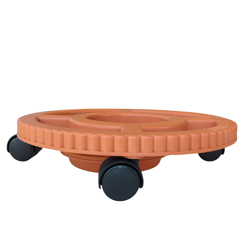 Base De Macetas Grande Con Rodachin ×34cm Diametro más plato 8