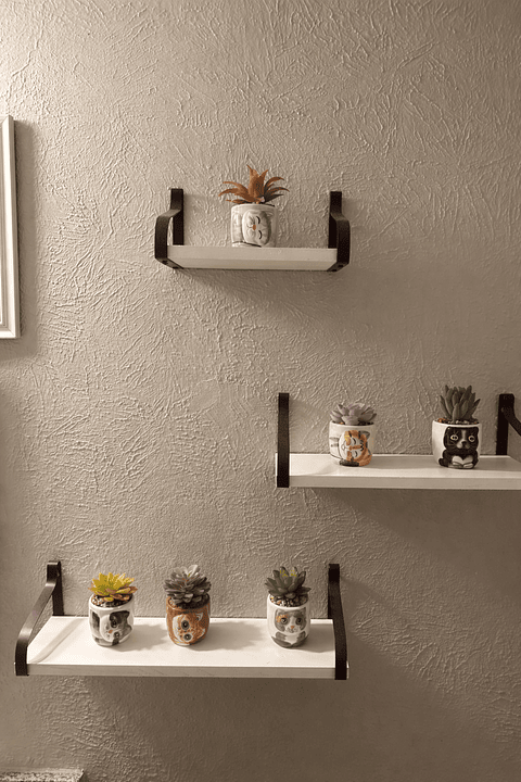 Macetas Ceramica Diseño Gatos Ideal Para Suculentas y Cactus x 6 Unidades