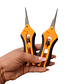 Tijeras De Poda Para Corte Recto y Curvo x 2 Unidades En Acero Inoxidable Plantas Bonsais - Miniatura 4