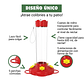 Bebedero Colibries Aves en Vidrio Colgante  x20oz Gran Capacidad - Miniatura 5