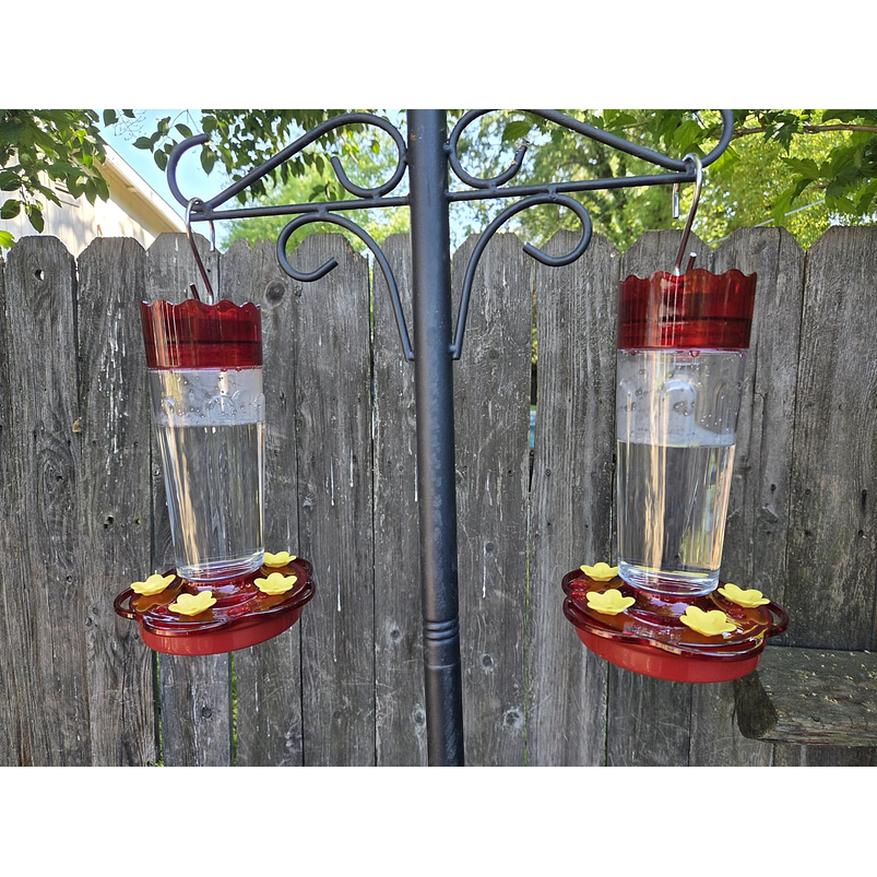 Bebederos Para Colibries Plasticos de Jardin X2 Unidades  2