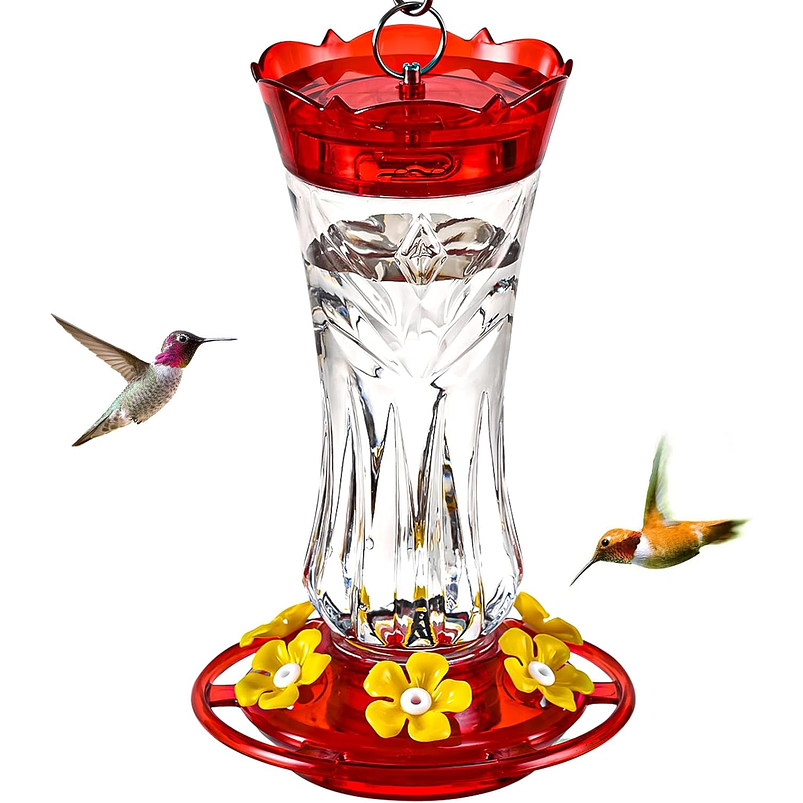 Bebedero Para Aves Jealoeur Colibries Rojo 530ml  1