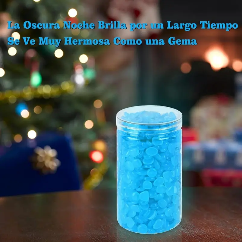 Piedras Luminosas Decorativas Para Jardin de Hadas Pesceras/Acuario X1000pz 11