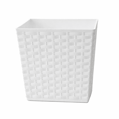 Matera - Maceta Rattan Cuadrada Para Plantas