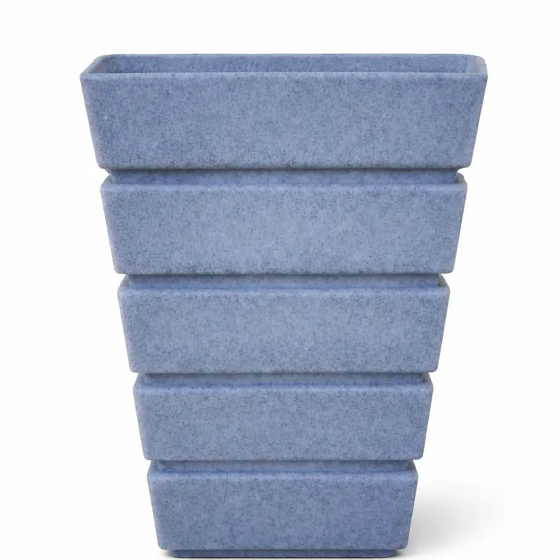 Maceta De Plantas Plástica Gemello Acanalada 33*33*52cm Alto 3