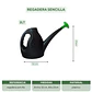 Regadera De Plantas, Huerto, Jardin Plastica Sencilla x2 Litros - Miniatura 8