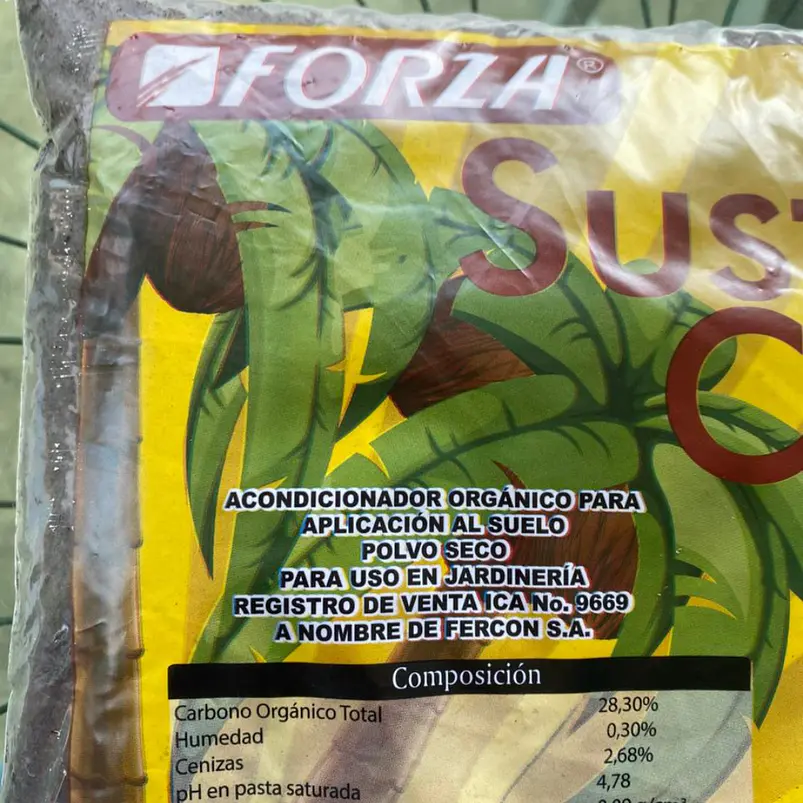 Sustrato De Fibra De Coco Sustracoco 4