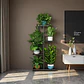 Soporte De Metal Para 5 Plantas Estante De 4 Niveles - Miniatura 4