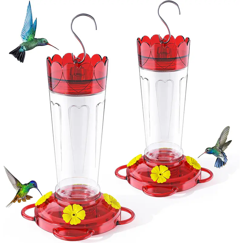 Bebedero Colibríes Plástico 415ml Antifugas x2 Unidades 1