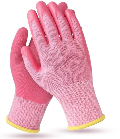 Par Guantes De Jardinería Antideslizantes Para Niños