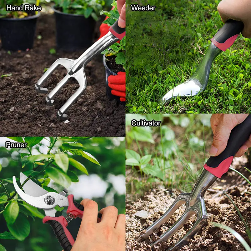 Kit Jardinería 83 Piezas Ergonómico Aluminio Para Suculentas 4