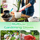 Guantes de Proteccion Jardinería x01 Par Unisex Caucho Transpirable S-M - Miniatura 8