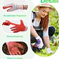 Guantes de Proteccion Jardinería x01 Par Unisex Caucho Transpirable S-M - Miniatura 7