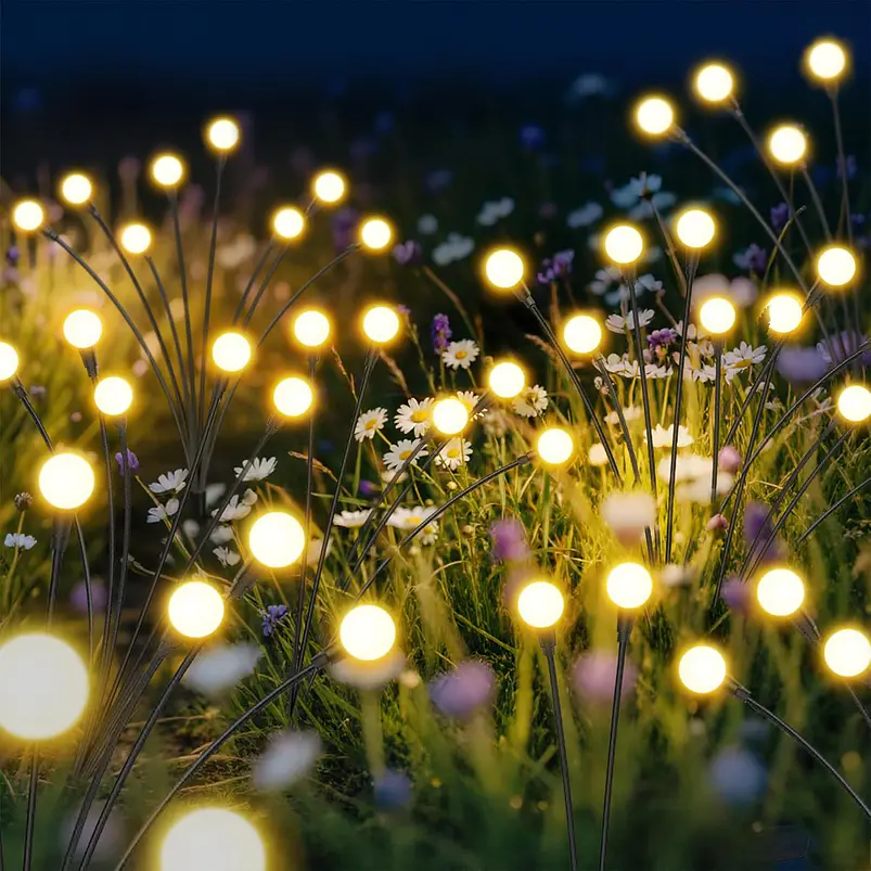 Lamparas de Luz Led Jardín x2 14