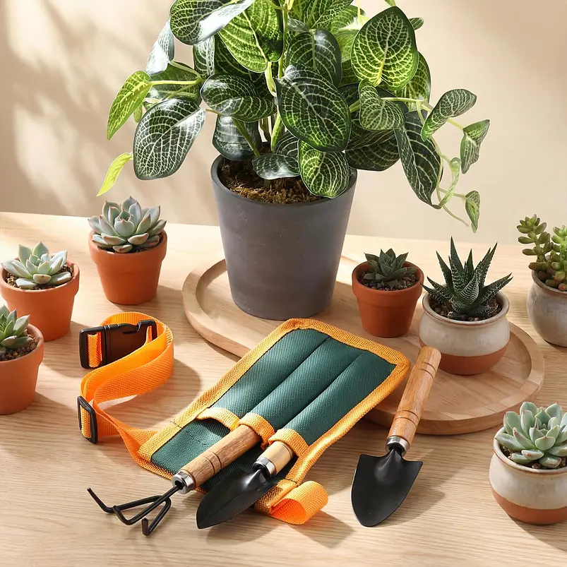 Cinturón De Jardinería Para Niños Con Set 3 Herramientas 7
