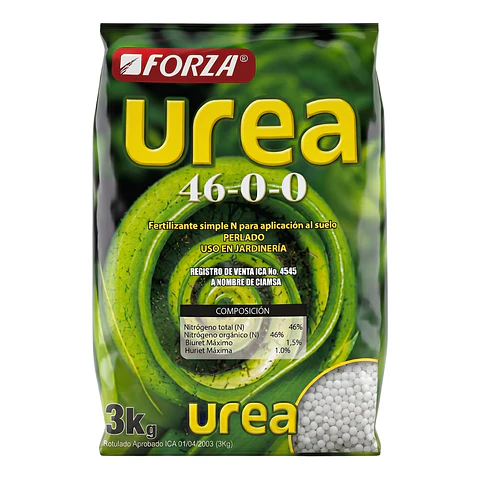 Fertilizante De Plantas Urea Bolsa x3 Kilo - Nitrógeno