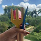 Set Esencial de Herramientas Jardinería Para Niños Metálicos x3 piezas - Miniatura 8