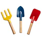 Set Esencial de Herramientas Jardinería Para Niños Metálicos x3 piezas - Miniatura 1