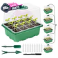 Bandeja Germinación Cúpula x5 Más luz Crecimiento Más Herramientas - Miniatura 1