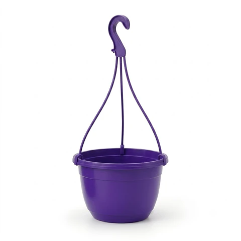 Maceta Plástica De Colgar Para Plantas De 25cm Diámetro