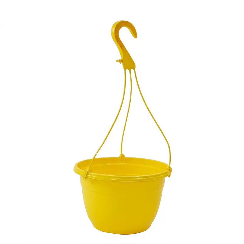 Maceta plástica de colgar para plantas de 20cm diámetro 1