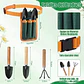 Herramientas Jardinería Para Niños x3 piezas Más Cinturon Bolsa - Miniatura 3