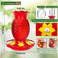 Bebedero Colibrí 16oz Diseño Piña Rojo Jardín Exterior x2 unidades - Miniatura 2