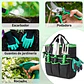 Kit Herramientas Jardinería x9 Acero Inoxidable Resistente - Miniatura 4