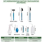 Kit Herramientas Cactus Y Suculentas X13 Piezas - Miniatura 2