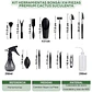 Kit Herramientas Bonsái x14 Piezas Premium Cactus Suculenta - Miniatura 2