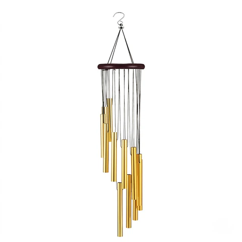 Campana De Viento Jardín Terraza Plantas x12 Tubos Aluminio