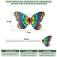 Mini Mariposa Decorativa Terrarios Jardín De Hadas x25 Unidades - Miniatura 2