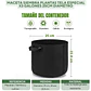 Maceta Siembra Plantas Tela Especial x3 Galones 25cm Diámetro - Miniatura 2