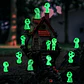 Figura Aliens Luminoso Decorativo Terrario Jardin Hadas x10 piezas - Miniatura 7