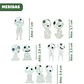 Figura Aliens Luminoso Decorativo Terrario Jardin Hadas x10 piezas - Miniatura 4
