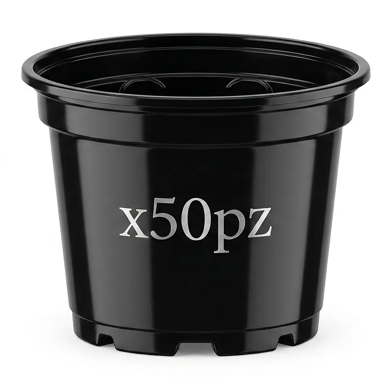 Maceta de Siembra Tipo Vivero x50 Unidades 14cm Diámetro x12 Alto P14 1