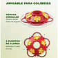 Bebedero De Colibries Aves Vidrio Premium Colgante Para Jardines - Miniatura 6