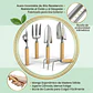 Set Herramientas de Jardinería Premium Con Soporte de Pared - Miniatura 6