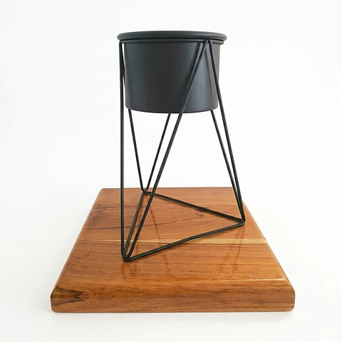 Porta Maceta De Mesa Decorativa Para Plantas 